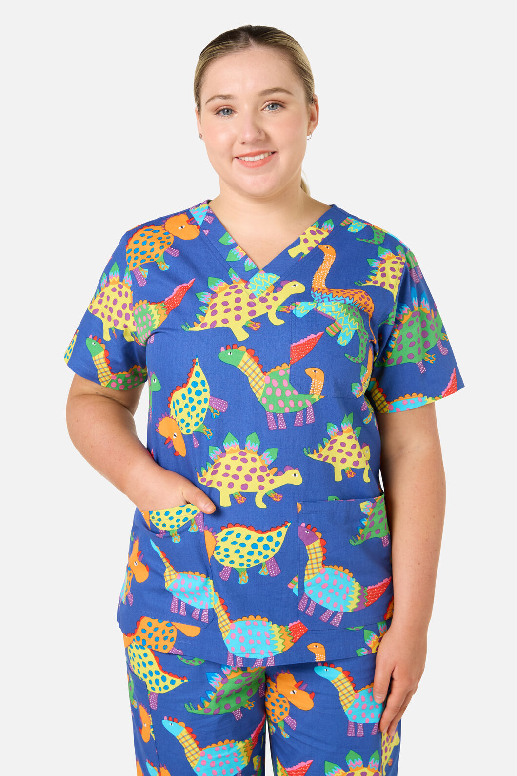 Gorman NZ - Dino Scrub Set - print