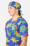 Gorman NZ - Dino Scrub Hat - print