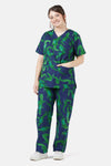 Gorman NZ - Crocs Scrub Set - print