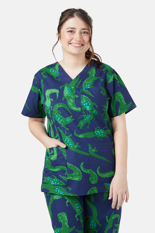 Gorman NZ - Crocs Scrub Set - print