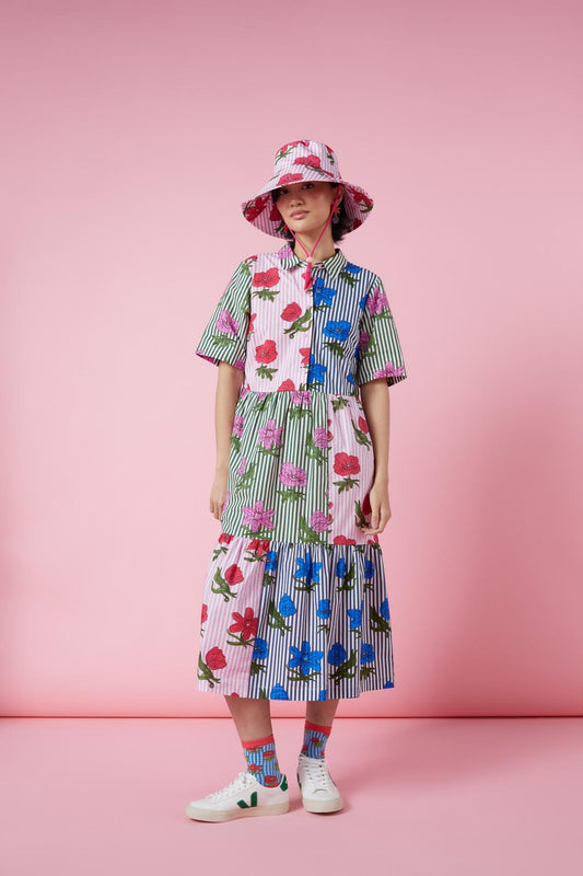 Gorman NZ - Woodblock Floral Dress - print