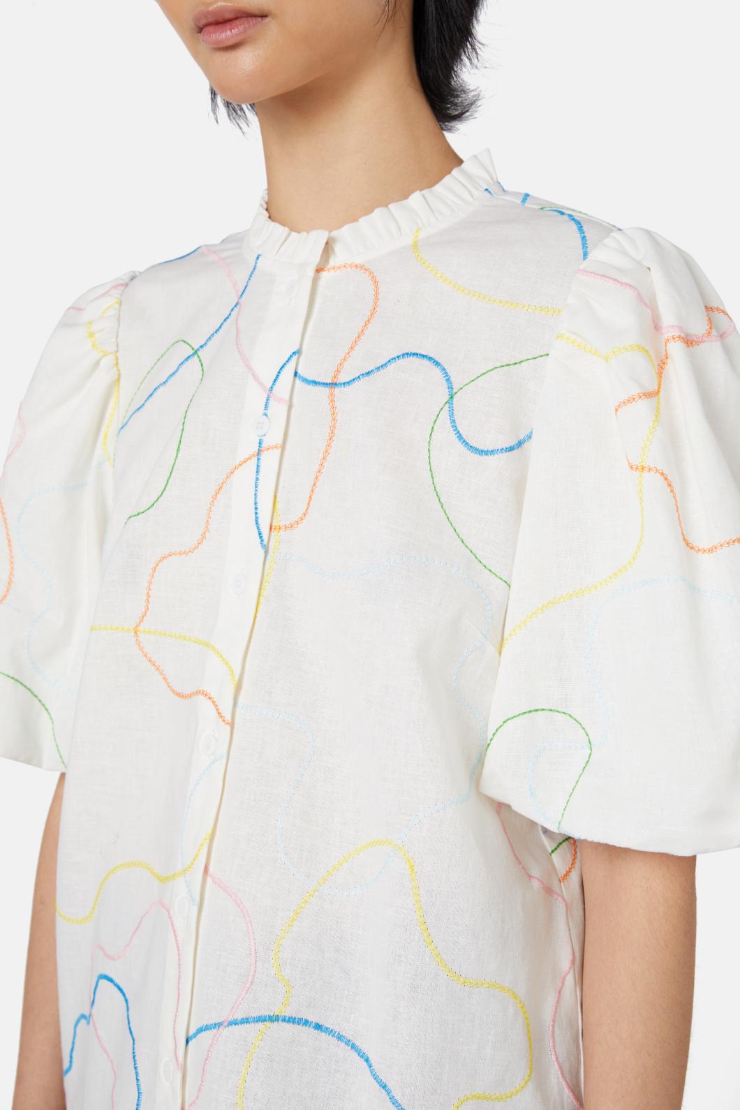 Taking A Trip Embroidered Shirt