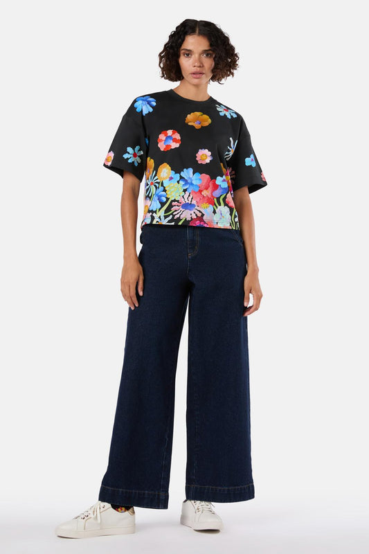 Gorman NZ - Big Bouquet Placement Relaxed Tee - print