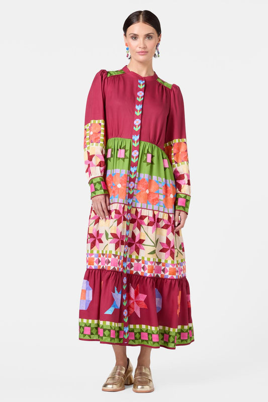 Gorman NZ - Heirloom Tiered Long Dress - print