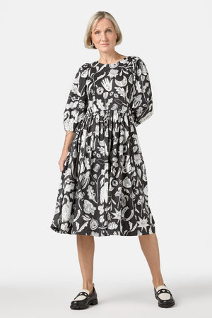Gorman NZ - Lost And Found Midi Dress - print