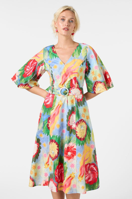 Gorman NZ - The Comet Long Dress - print