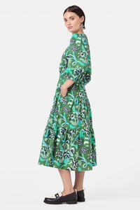 Gorman NZ - The Vines Midi Dress - print