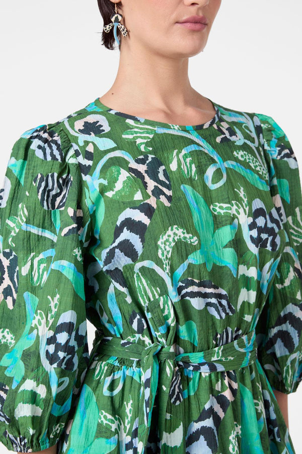 Gorman NZ - The Vines Midi Dress - print