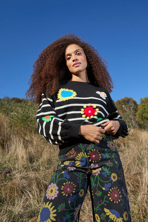Gorman NZ - Bloomscape Jumper - print