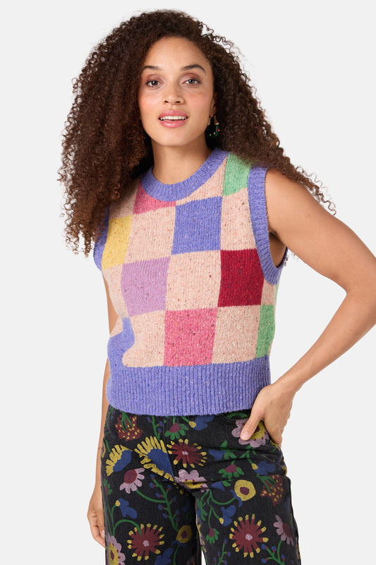 Gorman NZ - Patchwork Vest - check