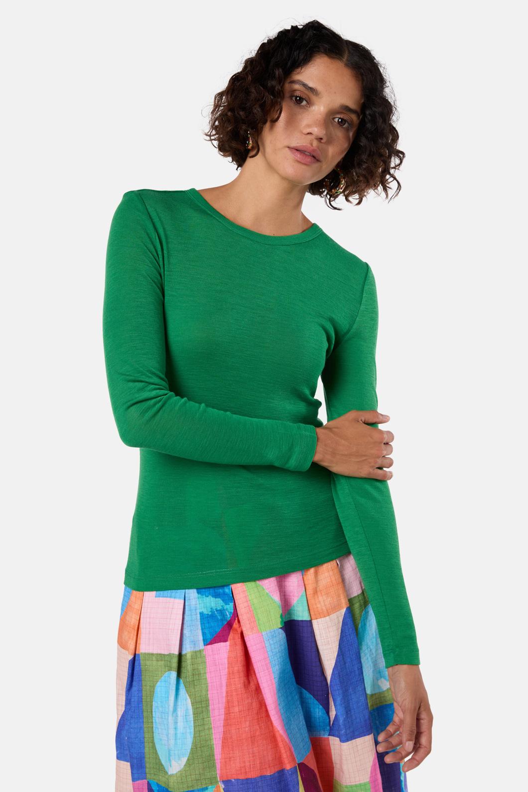 Gorman NZ - Merino Crew Neck - green