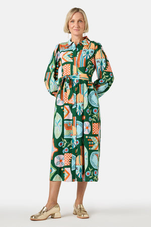 Gorman NZ - Renaissance Long Dress - print