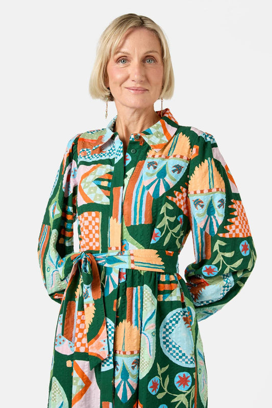 Gorman NZ - Renaissance Long Dress - print