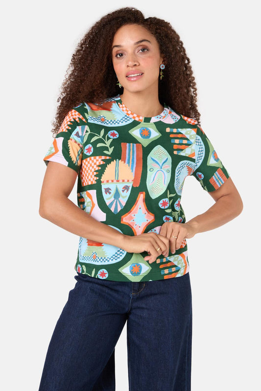 Gorman NZ - Renaissance Classic Tee - print