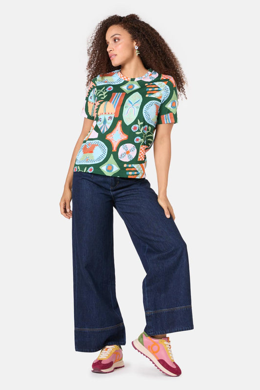 Gorman NZ - Renaissance Classic Tee - print