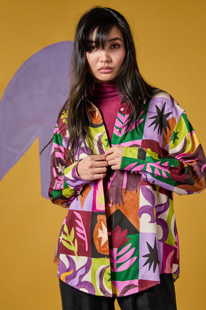 Gorman NZ - Rubix Rodeo Shirt - print
