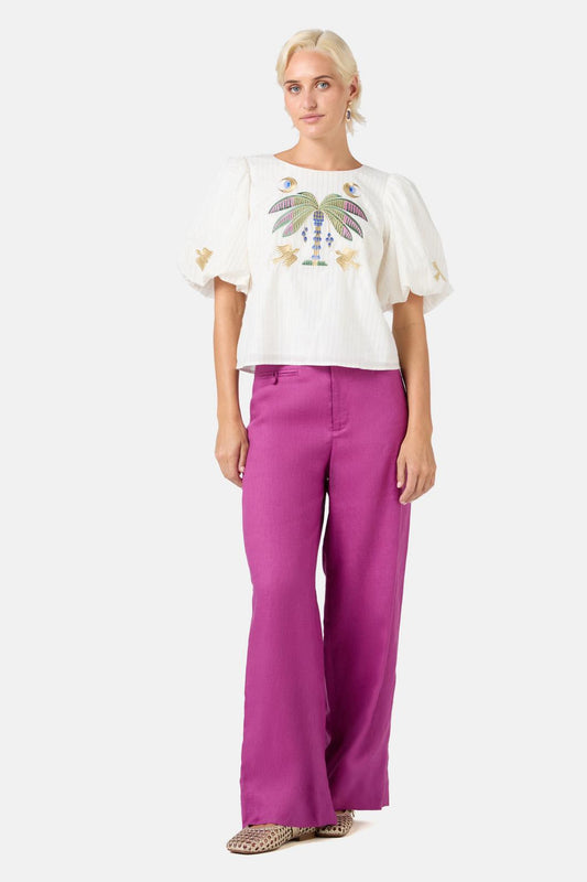 Gorman NZ - Abigail Pant - raspberry