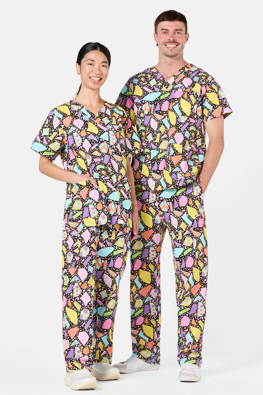 Gorman NZ - Mosaic Scrub Set - multi