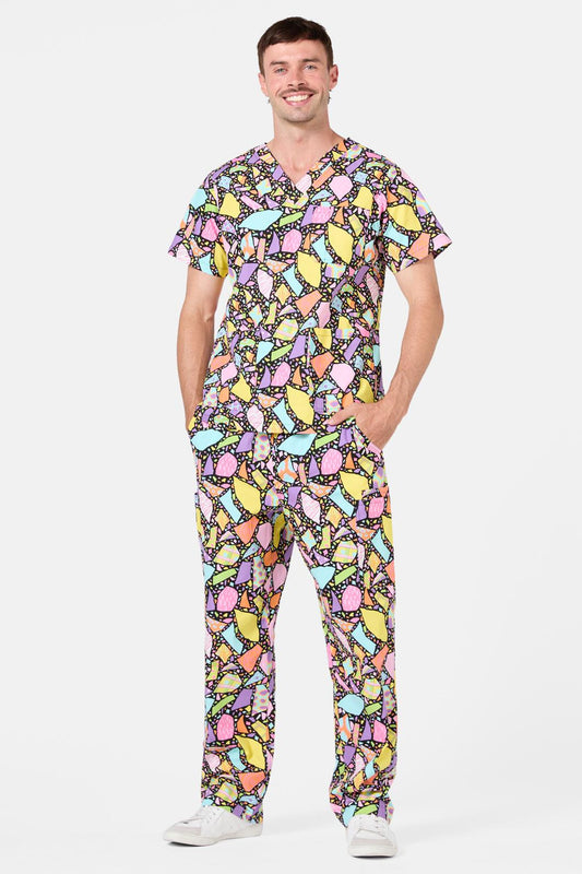 Gorman NZ - Mosaic Scrub Set - multi