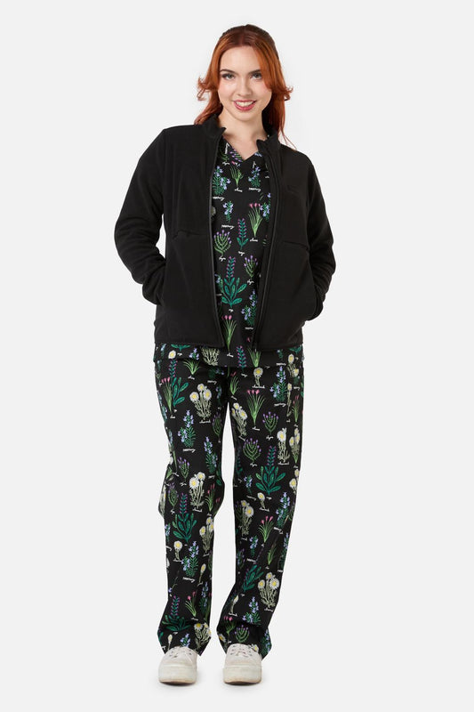 Gorman NZ - Scrubs Black Micro Polar Fleece Jacket - black