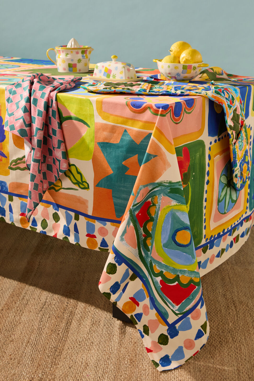 Gorman NZ - Mediterranean Tablecloth - print