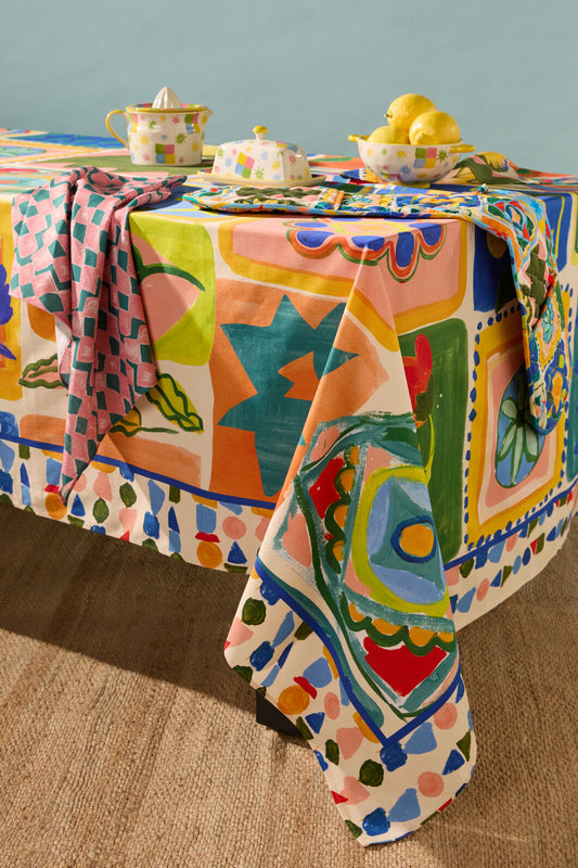 Gorman NZ - Mediterranean Tablecloth - print