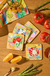 Gorman NZ - Brunch Time Coaster Set - print