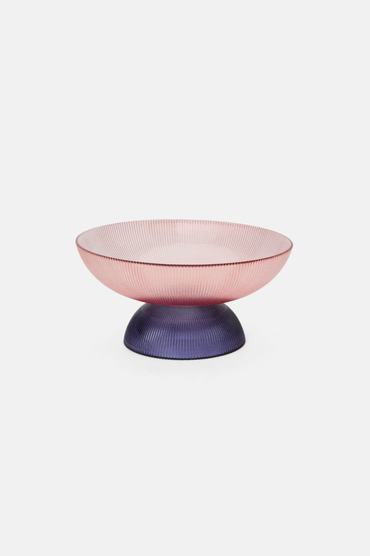 Gorman NZ - Glass Footed Bowl Large - multi