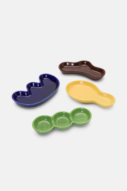 Gorman NZ - Abstract Dipping Dishes Set - multi