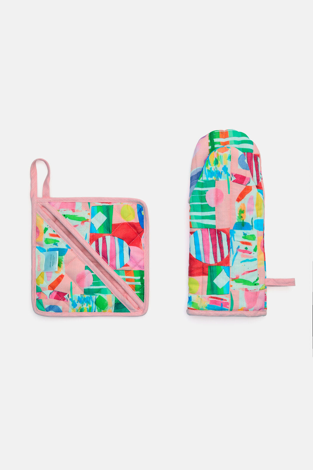 Gorman NZ - Montage Oven Mitt Set - print