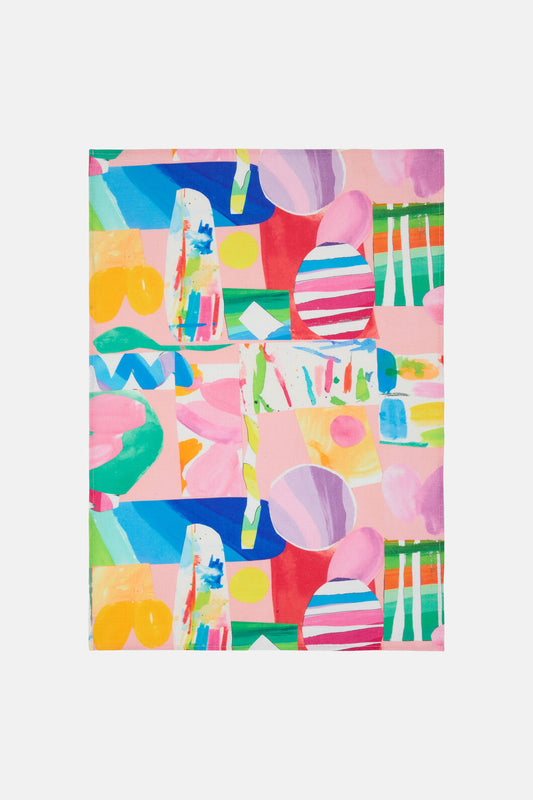 Gorman NZ - Montage Tea Towel Set - print