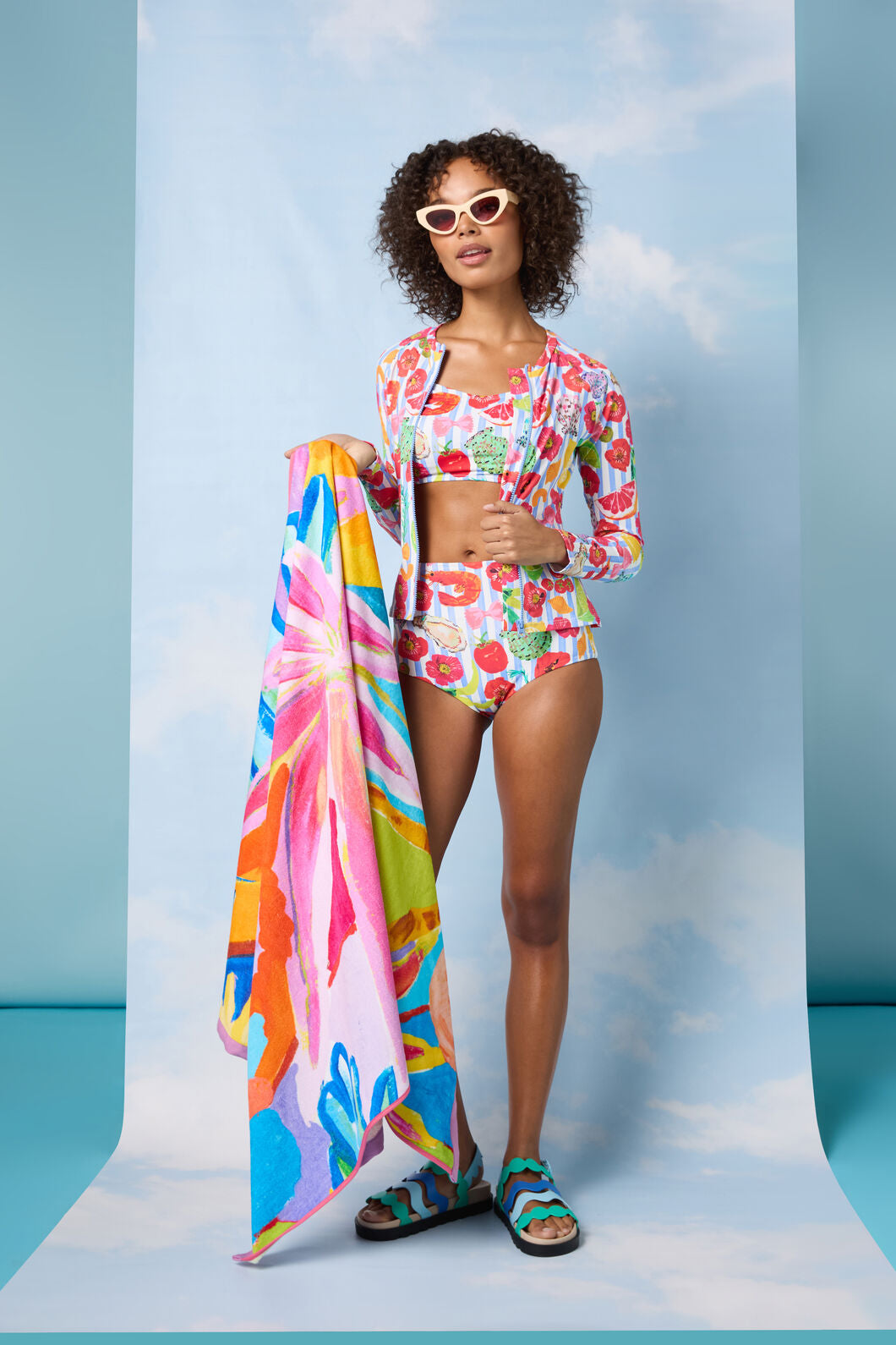 Gorman NZ - Celebrate Beach Towel - print