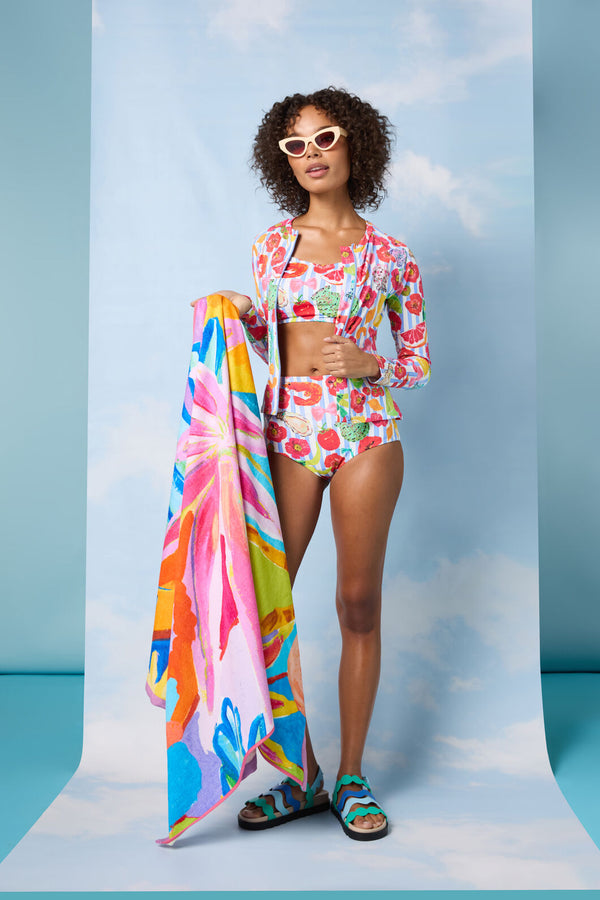 Gorman NZ - Celebrate Beach Towel - print