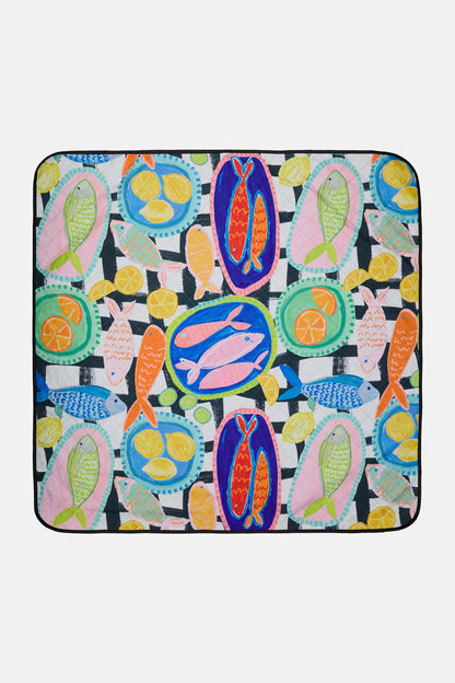 Gorman NZ - Alfresco Picnic Rug - print