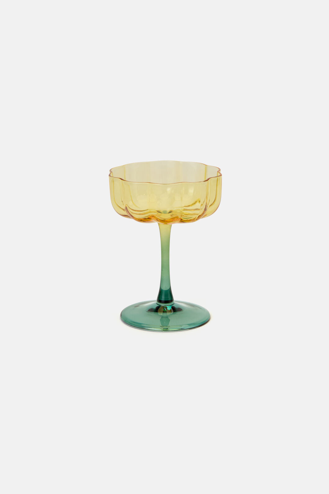 Gorman NZ - Scallop Champagne Glass S/2 - multi