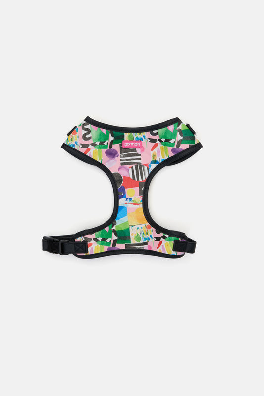Gorman NZ - Montage Pet Harness Med - print
