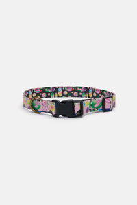 Gorman NZ - Montage Pet Collar Lge - print