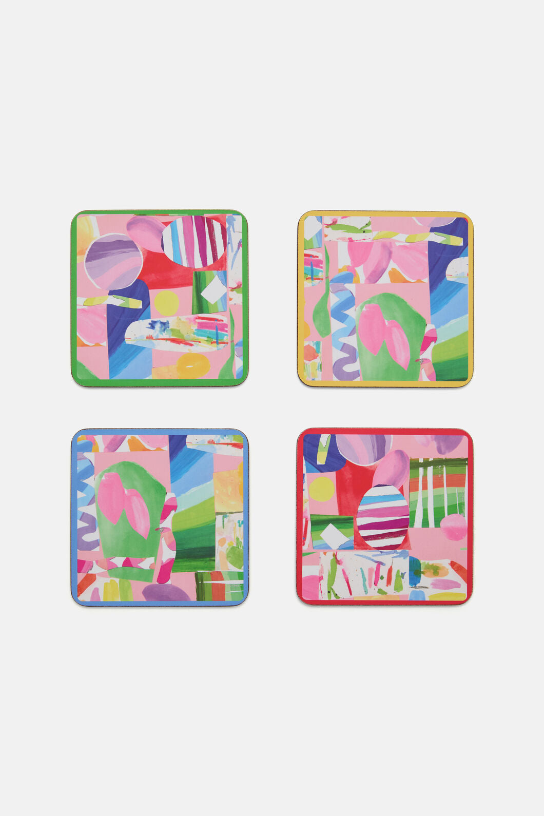 Gorman NZ - Montage Coaster Set - print