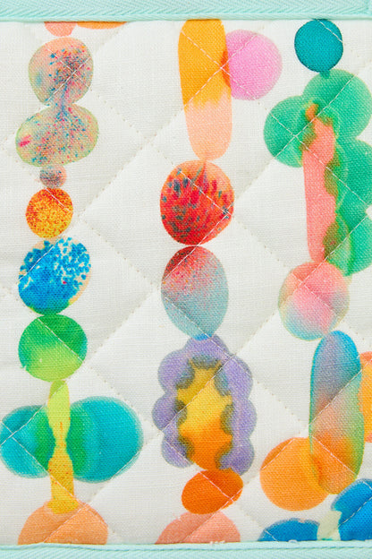 Gorman NZ - Rainbow Drops Oven Mitt Set - print