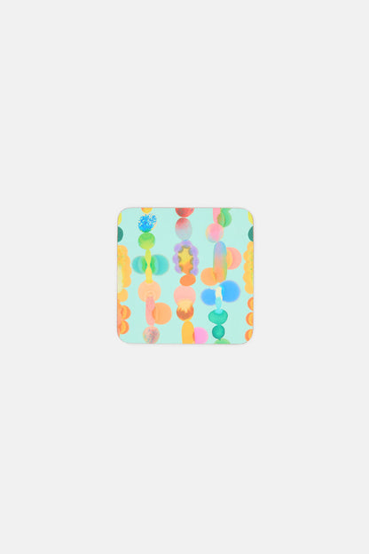 Gorman NZ - Rainbow Drops Coaster Set 4 - print