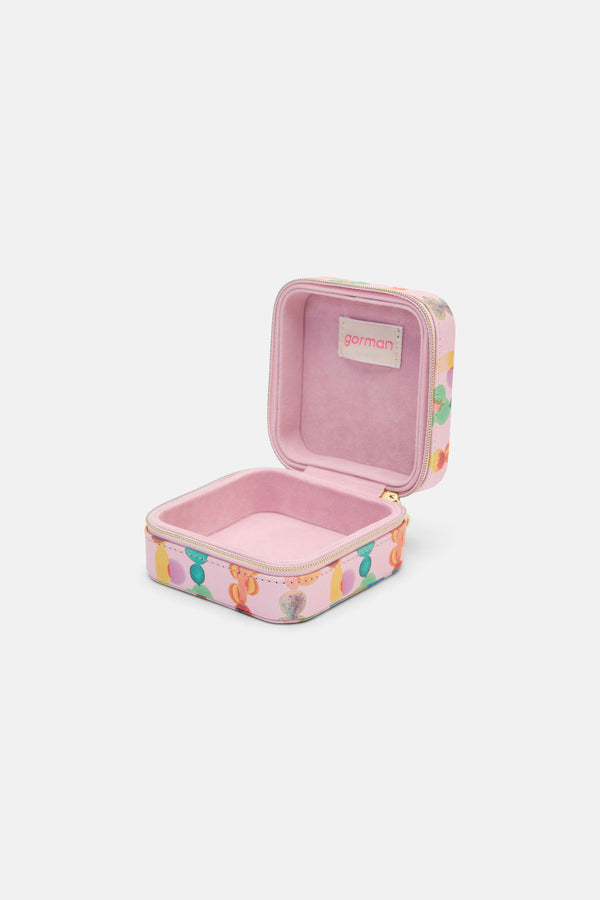 Gorman NZ - Rainbow Drops Jewellery Case - print