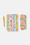 Gorman NZ - Rainbow Drops Book Pen CaseSet - print