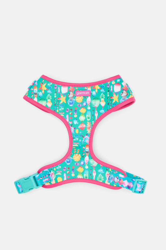 Gorman NZ - Precious Jewels Dog Harness Large - print