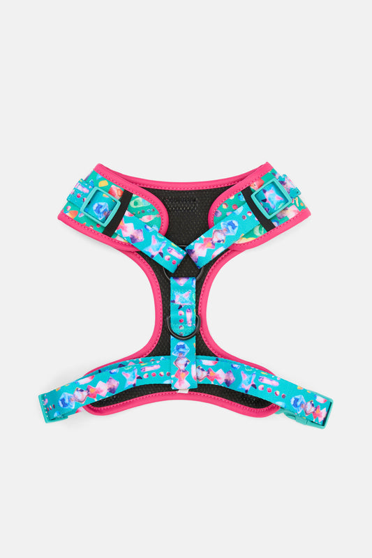 Gorman NZ - Precious Jewels Dog Harness Large - print