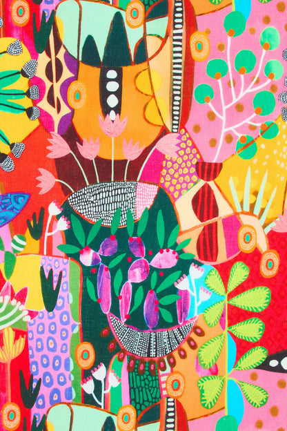 Gorman NZ - Lola's House Napkin Setx 4 - print