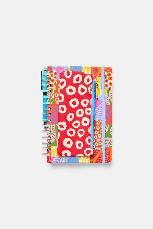 Gorman NZ - Lola's Patchwork Book Pen Case - print