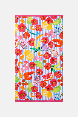 Gorman NZ - Antipasto Stripe Beach Towel - print