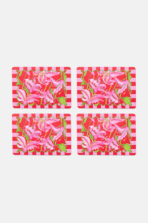 Gorman NZ - Pop Lily Placemat Set 4 - print
