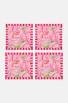 Gorman NZ - Pop Lily Napkin Set 4 - print