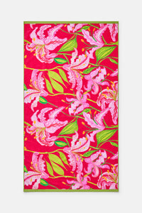 Gorman NZ - Pop Lily Beach Towel - print